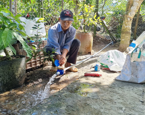Đảm bảo nước sạch phục vụ người dân