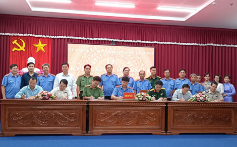 Các cơ quan Khối Nội chính TP Cần Thơ ký giao ước thi đua năm 2023