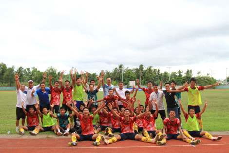 U17 Cần Thơ xuất quân đầu năm 2023
