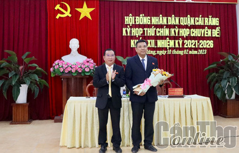 Ông Nguyễn Thái Bảo được bầu làm Phó Chủ tịch UBND quận Cái Răng