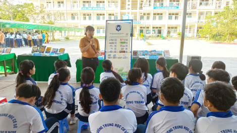 Triển khai mô hình đọc sách điện tử nâng cao năng lực số cho thiếu nhi