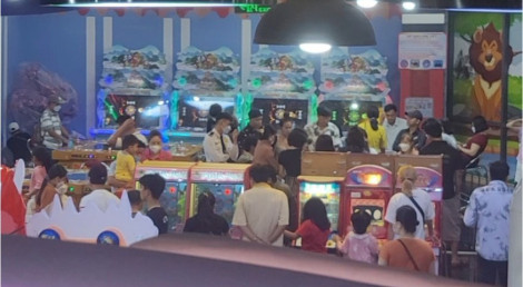 Phát hiện điểm game bắn cá có hành vi đánh bạc trong siêu thị