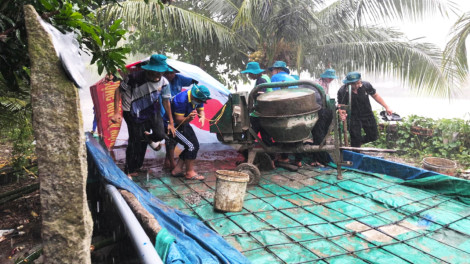 Xây nền tảng, bản sắc riêng cho xã nông thôn mới nâng cao Thới Đông