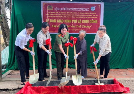Khởi công xây dựng Mái ấm tình thương