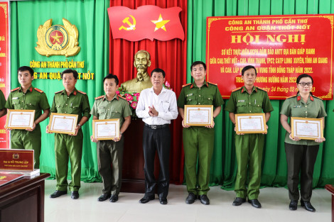 Tăng cường phối hợp đảm bảo an ninh trật tự địa bàn giáp ranh