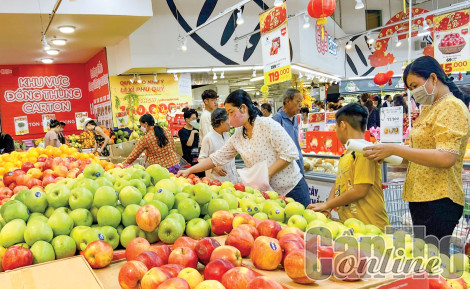 Chỉ số giá tiêu dùng tháng 2 tăng 0,44%