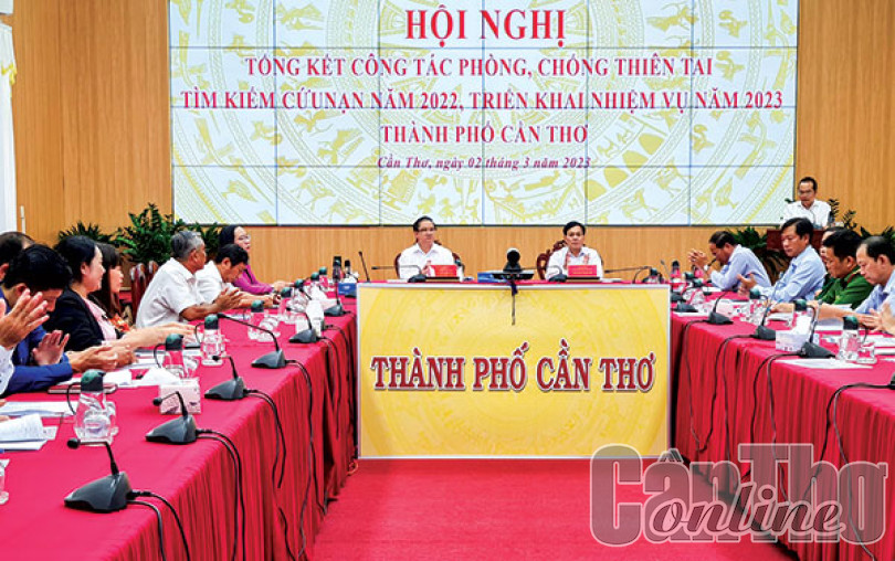 Giám sát, đẩy nhanh tiến độ xây dựng các công trình phòng, chống thiên tai, ngập lụt đô thị...