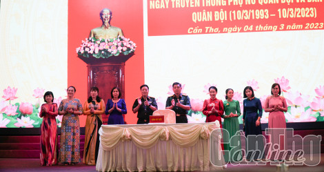 Phát động thi đua chào mừng 30 năm Ngày truyền thống Phụ nữ Quân đội