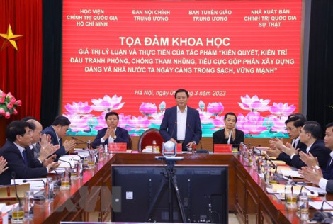Cuốn sách của Tổng Bí thư góp phần bảo vệ nền tảng tư tưởng của Đảng