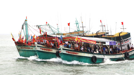 Cà Mau: Hàng ngàn người tham dự lễ hội Nghinh Ông