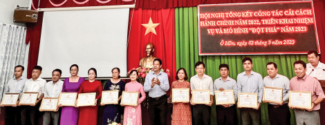 Điểm sáng trong cải cách hành chính