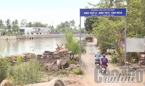 Công trình thi công chậm, lưu thông khó khăn