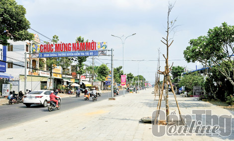 Thốt Nốt có thêm nhiều công trình chỉnh trang đô thị
