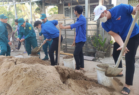 Xung kích, tình nguyện đảm bảo trật tự an toàn giao thông