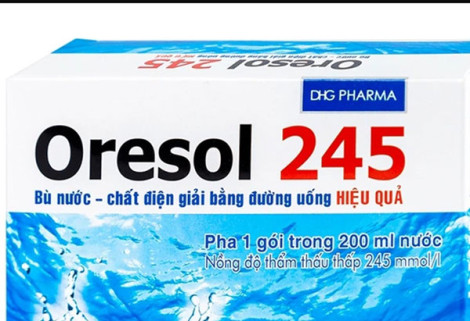 Uống oresol đậm đặc, trẻ nguy cơ co giật