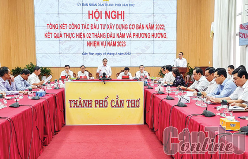 Giải ngân vốn đầu tư công năm 2023 là nhiệm vụ chính trị quan trọng của các cấp, các ngành