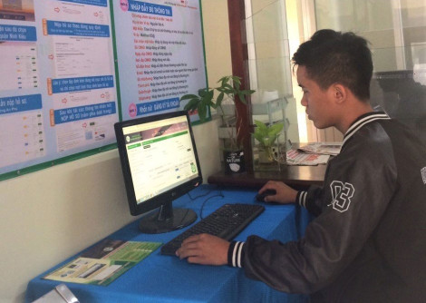 Đẩy mạnh thực hiện dịch vụ công trực tuyến