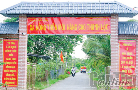 Diện mạo mới, sức sống mới ở Thạnh Lộc