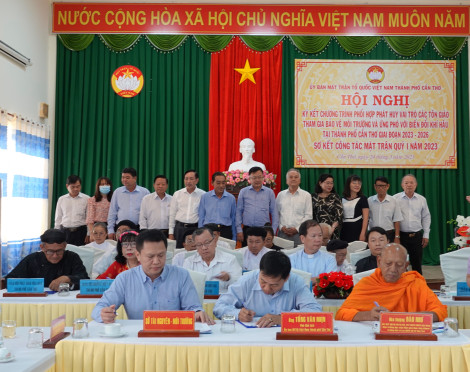 Nâng cao hiệu quả hoạt động của Mặt trận và các tổ chức thành viên