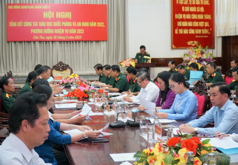 Tiếp tục đổi mới và nâng cao chất lượng, hiệu quả công tác giáo dục quốc phòng và an ninh