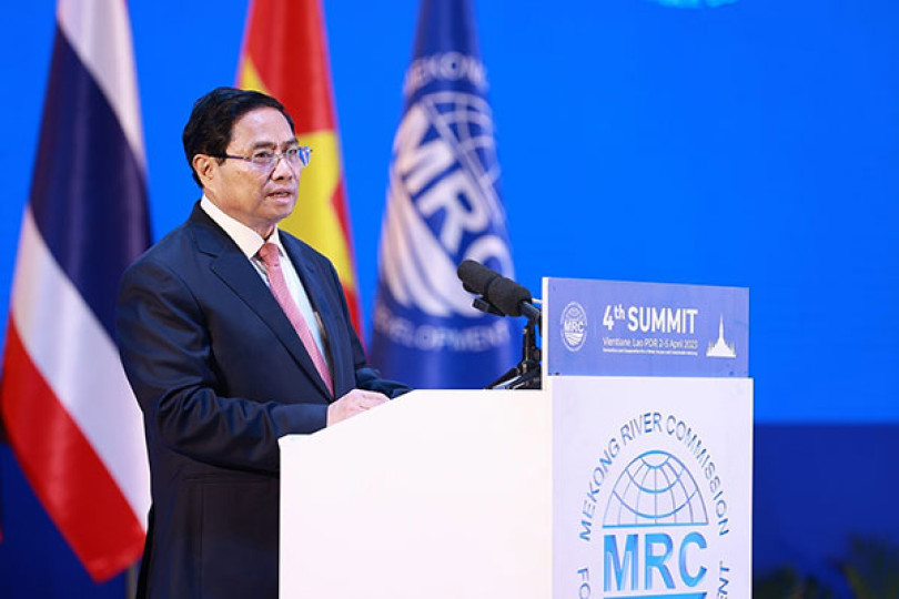 Việt Nam cam kết hợp tác xây dựng lưu vực sông Mekong thịnh vượng, công bằng, lành mạnh