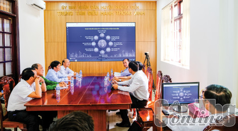 Phong Điền tiên phong xây dựng Trung tâm Điều hành thông minh