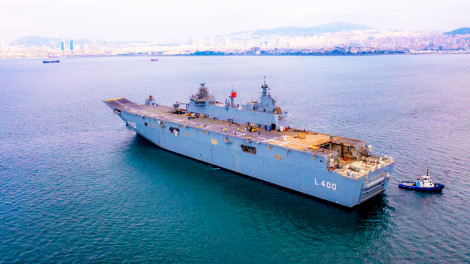 Thổ Nhĩ Kỳ trình làng tàu sân bay UAV đầu tiên trên thế giới
