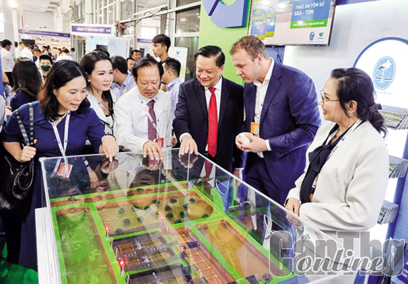 Khai mạc VietShrimp 2023 tại Cần Thơ