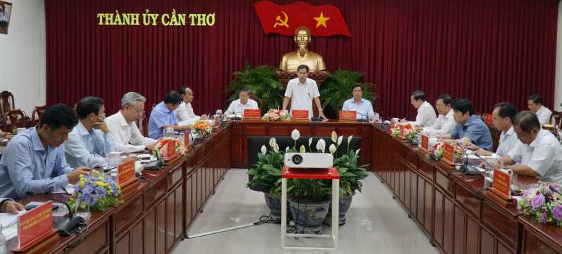 Đẩy nhanh tiến độ thực hiện Dự án Phát triển TP Cần Thơ và tăng cường khả năng thích ứng của đô thị