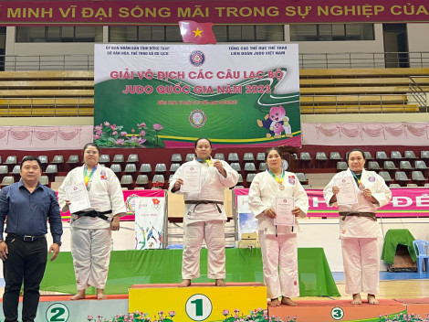 Tín hiệu tích cực của Judo Cần Thơ