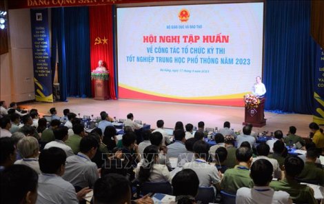 Chuẩn bị các điều kiện tốt nhất cho Kỳ thi tốt nghiệp Trung học Phổ thông năm 2023