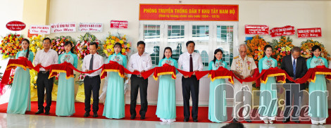 Khánh thành Phòng truyền thống Dân Y khu Tây Nam bộ