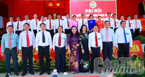 Ông Nguyễn Văn Dẫn tái đắc cử Chủ tịch Hội Nông dân quận Thốt Nốt