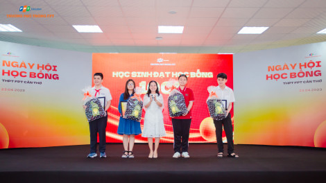 Trường THPT FPT Cần Thơ trao học bổng năm học 2023-2024