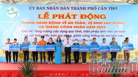 Phát động Tháng hành động về an toàn, vệ sinh lao động và Tháng Công nhân năm 2023
