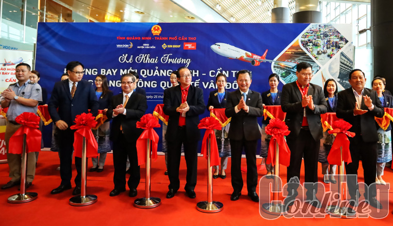 Chính thức khai thác đường bay Cần Thơ - Vân Đồn
