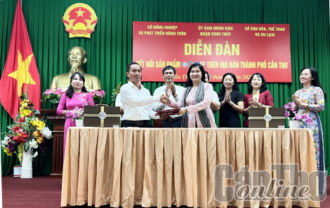 Kết nối tiêu thụ sản phẩm OCOP gắn với đẩy mạnh phát triển du lịch nông nghiệp