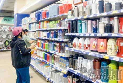 Đa dạng sản phẩm giữ nhiệt giúp giải khát ngày hè