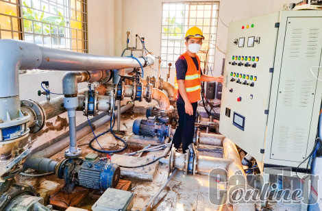 Cấp nước sạch an toàn và đầy đủ phục vụ người dân