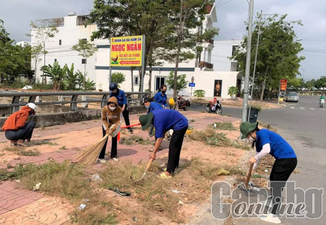 Tuyến đường sáng - xanh - sạch - đẹp