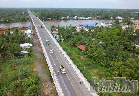Phát triển giao thông, tạo diện mạo mới cho đô thị Phong Ðiền
