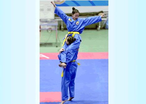 Các VĐV Cần Thơ nỗ lực cho mục tiêu HCV SEA Games 32