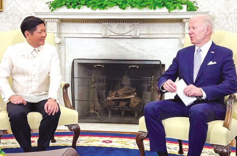 Mỹ, Philippines nhất trí thúc đẩy hợp tác an ninh ba bên với Nhật