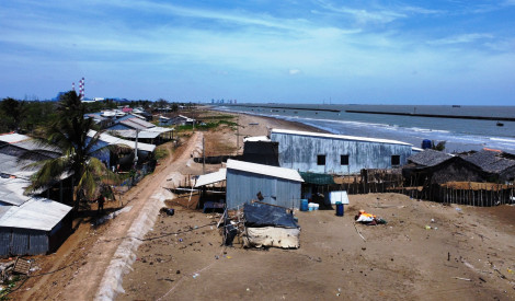 Nỗi lo sạt lở bờ biển ở ĐBSCL