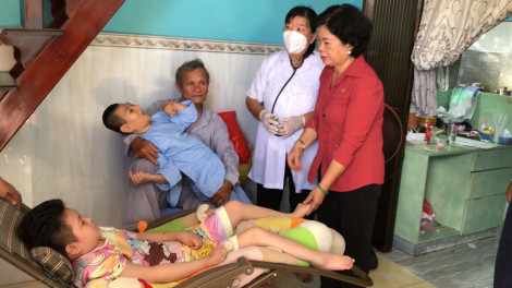 Nỗ lực chăm lo nạn nhân chất độc da cam