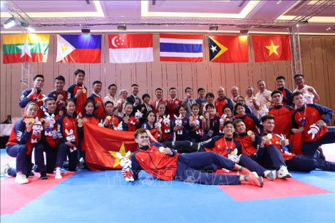 Đội tuyển Karate giành 6 HCV, gấp đôi chỉ tiêu đề ra