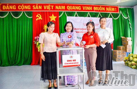 Phát động “Tháng Nhân đạo” năm 2023 cấp quận, huyện