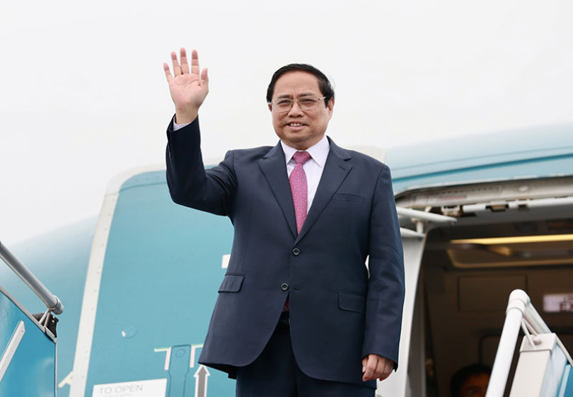 Thủ tướng Phạm Minh Chính lên đường dự Hội nghị Cấp cao ASEAN 42