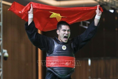 Nguyễn Duy Tuyến giành HCV thứ 4 cho Pencak Silat Việt Nam
