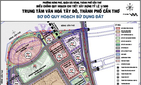 Công bố điều chỉnh quy hoạch chi tiết xây dựng tỷ lệ 1/500 Trung tâm Văn hóa Tây Đô